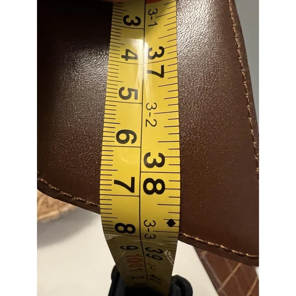 Claudio Orciani Genuine Leather Brown Belt Handmade In Italy For Bonwit Teller